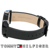 Tommy Hilfiger Denim Quartz Black Dial Black Leather Strap Watch for Men - 1791479 Authentic Buy Shop Now