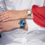 Tudor Royal Automatic Blue Dial Silver Steel Strap Watch for Men - M28600-0005 Authentic Buy Shop Now
