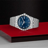 Tudor Royal Automatic Diamonds Blue Dial Silver Steel Strap Watch for Men - M28600-0006 Authentic Buy Shop Now