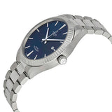 Tudor Style Automatic Diamonds Blue Dial Silver Steel Strap Watch for Men - M12710-0017 Authentic Buy Shop Now