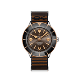 Breitling Superocean Heritage '57 Outerknown Limited Edition Brown Dial Brown NATO Strap Watch for Men - U103701A1Q1W1 Authentic Buy Shop Now