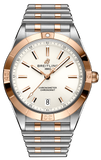 Breitling Chronomat Automatic 36 White Dial Two Tone Steel Strap Watch for Women - U10380101A1U1 Authentic Buy Shop Now