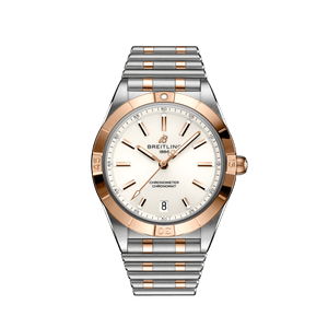 Breitling Chronomat Automatic 36 White Dial Two Tone Steel Strap Watch for Women - U10380101A1U1 Authentic Buy Shop Now