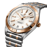 Breitling Chronomat 36 Mother of Pearl Dial Two Tone Steel Strap Watch for Women - U10380101A2U1 Authentic Buy Shop Now
