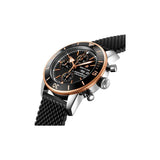 Breitling Superocean Heritage Chronograph 44 Black Dial Black Mesh Bracelet Watch for Men - U13313121B1S1 Authentic Buy Shop Now