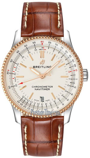 Breitling Navitimer Automatic 38mm Leather Strap Mens Watch - A17325211G1P1 Authentic Buy Shop Now