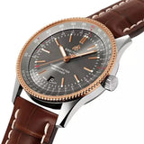 Breitling Navitimer 1 Automatic 41mm Black Dial Brown Leather Strap Mens Watch - U17326211M1P1 Authentic Buy Shop Now