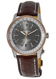 Breitling Navitimer 1 Automatic 41mm Black Dial Brown Leather Strap Mens Watch - U17326211M1P1 Authentic Buy Shop Now