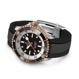 Breitling Superocean Automatic 42 Black Dial Black Rubber Strap Watch for Men - U17375211B1S1 Authentic Buy Shop Now