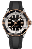 Breitling Superocean Automatic 42 Black Dial Black Rubber Strap Watch for Men - U17375211B1S1 Authentic Buy Shop Now