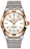 Breitling Chronomat 32 White Dial Two Tone Steel Strap Watch for Women - U77310101A1U1 Authentic Buy Shop Now