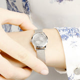 Calvin Klein Minimal White Dial Silver Mesh Bracelet Watch for Men - K3M22126 Authentic Buy Shop Now