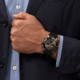 Breitling Superocean Heritage B01 Chronograph 44 Black Dial Black Mesh Bracelet Watch for Men - UB01621A1M1S1 Authentic Buy Shop Now