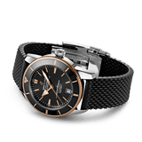 Breitling Superocean Heritage II B20 42mm Black Dial Black Mesh Bracelet Mens Watch - UB2010121B1S1 Authentic Buy Shop Now