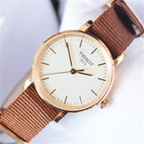 Tissot Everytime Desire White Dial Maroon NATO Strap Watch for Women - T109.210.37.031.00 Authentic Buy Shop Now