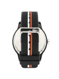 Lacoste 12.12 Black Dial Black Silicon Strap Watch for Men - 2011071 Authentic Buy Shop Now