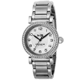 Coach Madison White Dial Silver Steel Strap Watch for Women - 14502396 Authentic Buy Shop Now