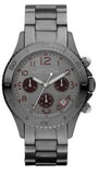 Marc Jacobs Rock Chronograph Gunmetal Grey Dial Grey Steel Strap Watch for Men - MBM3160 Authentic Buy Shop Now