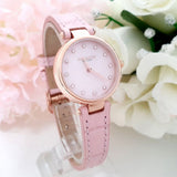 Coach Hayley Mother of Pearl Pink Dial Pink Leather Strap Watch for Women - 14503537 Authentic Buy Shop Now