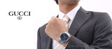Gucci G Timeless Blue Dial Silver Steel Strap Watch For Men - YA126316 Authentic Buy Shop Now