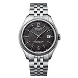 Tissot Ballade Powermatic 80 Cosc Black Dial Silver Steel Strap Watch For Men - T108.408.11.057.00 Authentic Buy Shop Now
