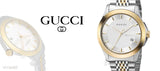 Gucci G Timeless Silver Dial Two Tone Steel Strap Watch For Men - YA126409 Authentic Buy Shop Now