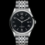 Tudor 1926 Automatic Black Dial Silver Steel Strap Watch for Men - M91650-0002 Authentic Buy Shop Now