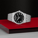 Tudor Royal Automatic Black Dial Silver Steel Strap Watch for Men - M28600-0003 Authentic Buy Shop Now