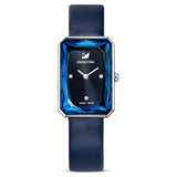 Swarovski Uptown Crystal Blue Dial Blue Leather Strap Watch for Women - 5547713 Authentic Buy Shop Now