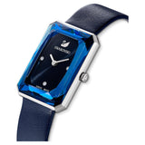 Swarovski Uptown Crystal Blue Dial Blue Leather Strap Watch for Women - 5547713 Authentic Buy Shop Now