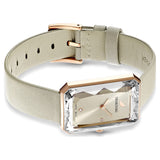 Swarovski Uptown Crystal Grey Dial Grey Leather Strap Watch for Women - 5547716 Authentic Buy Shop Now