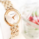 Versace V-Flare Quartz Silver Dial Gold Steel Strap Watch for Women - VEBN00718 Authentic Buy Shop Now
