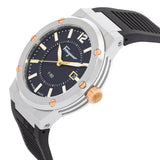 Salvatore Ferragamo F-80 Black Dial Black Rubber Strap Watch For Men - SFHY00120 Authentic Buy Shop Now