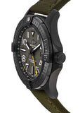 Breitling Avenger Automatic GMT 45 Night Mission Green Dial Green Nylon Strap Watch for Men - V323952A1L1X1 Authentic Buy Shop Now