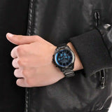 Armani Exchange Drexler Chronograph Black Dial Black Steel Strap Watch For Men - AX2615 Authentic Buy Shop Now