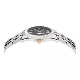 Versace Greca Time Quartz Black Dial Silver Steel Strap Watch For Men - VE3K00322 Authentic Buy Shop Now