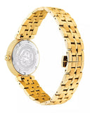 Versace Daphnis Quartz Black Dial Gold Steel Strap Watch for Women - VEOCA0524 Authentic Buy Shop Now