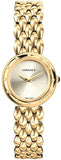 Versace V-Flare Quartz Silver Dial Gold Steel Strap Watch for Women - VEBN00818 Authentic Buy Shop Now