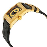 Versace VD-25 Diamonds Black Dial Black Leather Strap Watch for Women - VQF020015 Authentic Buy Shop Now