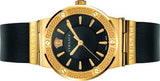 Versace Greca Black Dial Black Leather Strap Watch for Women - VEVH00320 Authentic Buy Shop Now