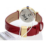 Versace Greca Meander Red Dial Red Leather Strap Watch for Women - VELW00320 Authentic Buy Shop Now
