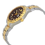 Versace Hellenyium GMT Blue Dial Two Tone Steel Strap Watch for Men - V11060017 Authentic Buy Shop Now