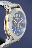 Versace Sport Tech Chronograph Blue Dial Silver Steel Strap Watch for Men - VELT00219 Authentic Buy Shop Now