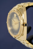 Versace Shadov Quartz Gold Dial Gold Steel Strap Watch for Women - VEBM00618 Authentic Buy Shop Now