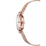 Versace Meander White Dial Rose Gold Mesh Bracelet Watch for Women - VELW00620 Authentic Buy Shop Now