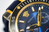 Versace V Extreme Pro Two Tone Dial Stainless Steel Strap Watch for Men - VCN040017 Authentic Buy Shop Now