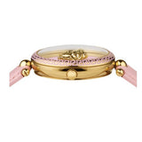 Versace Palazzo Empire Pink Dial Pink Leather Strap Watch for Women - VCO030017 Authentic Buy Shop Now