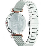 Versace Palazzo Empire Silver Dial Silver Mesh Bracelet Watch for Women - VEDV00419 Authentic Buy Shop Now