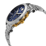 Versace Sport Tech Chronograph Blue Dial Silver Steel Strap Watch for Men - VELT00219 Authentic Buy Shop Now