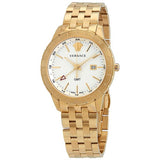 Versace Univers Quartz White Dial Gold Steel Strap Watch for Men - VEBK00518 Authentic Buy Shop Now